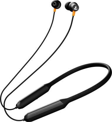 boAt Rockerz 255 Arc with ENx Technology and upto 30 Hours Playback Bluetooth Headset  (Cosmos Black, In the Ear)