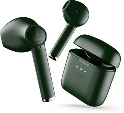 boAt Airdopes 131 with upto 60 Hours and ASAP Charge Bluetooth Headset  (Viper Green, True Wireless)