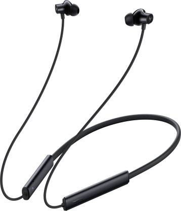 realme Buds Wireless 3 with 30dB ANC, 360 degree Spatial Audio, upto 40 hours Playback Bluetooth Headset  (Pure Black, In the Ear)