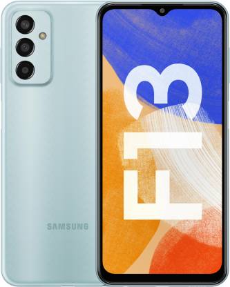 SAMSUNG Galaxy F13 (Waterfall Blue, 128 GB)  (4 GB RAM)