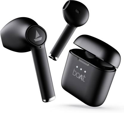 boAt Airdopes 131 with upto 60 Hours and ASAP Charge Bluetooth Headset  (Active Black Matte, True Wireless)