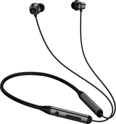 boAt Rockerz 333ANC with Crystal Bionic Sound,13mm Drivers &Active Noise Cancellation Bluetooth Headset  (Stellar Black, In the Ear)