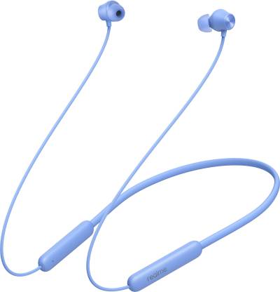 realme Buds Wireless 2 Neo with Type-C Fast Charge & Bass Boost+ Bluetooth Headset  (Blue, In the Ear)