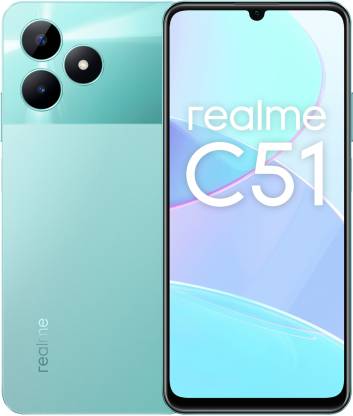 realme C51 (Mint Green, 64 GB)  (4 GB RAM)