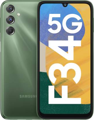 SAMSUNG Galaxy F34 5G (Mystic Green, 128 GB)  (6 GB RAM)